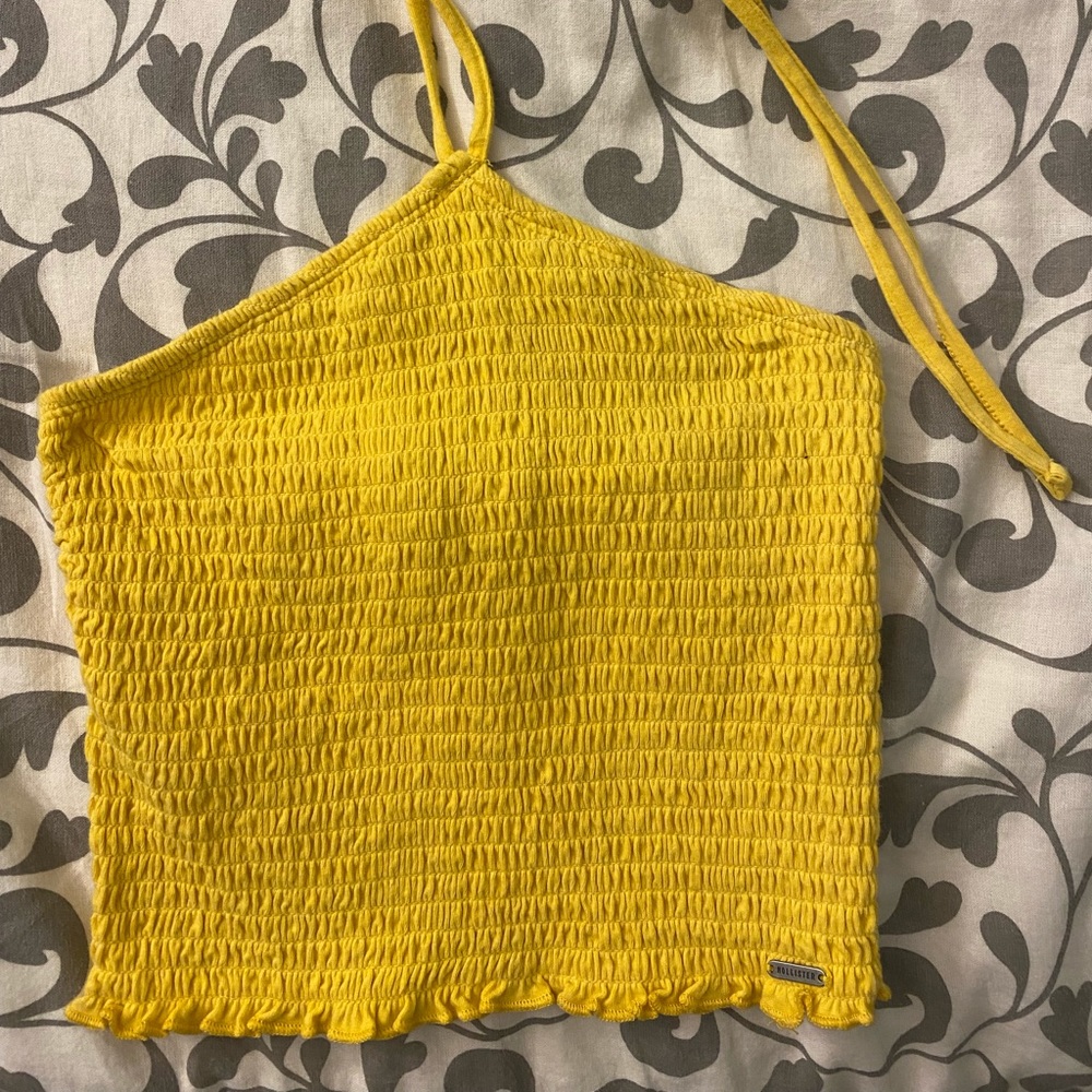 Hollister | yellow tube top